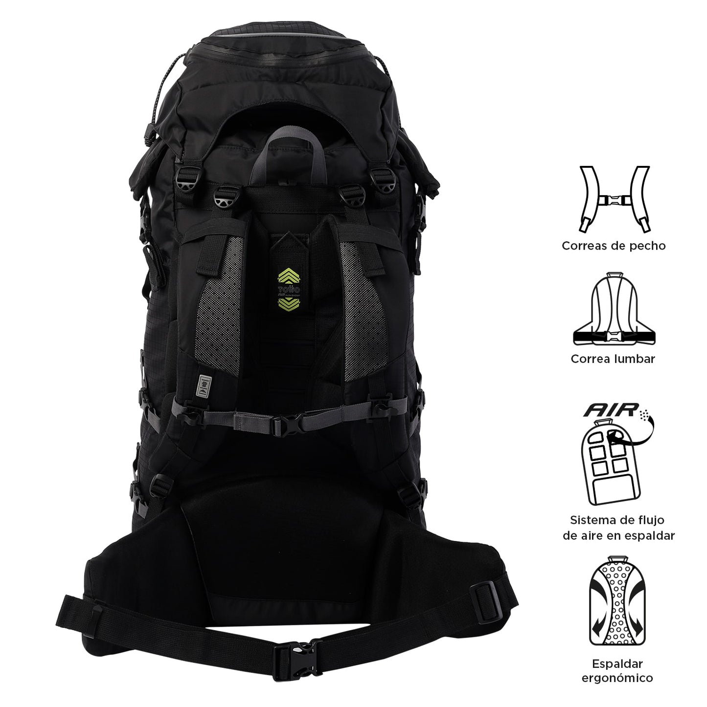 Morral De Viaje Summit 75 Lts